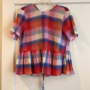 Zara multicolored top. Size M.